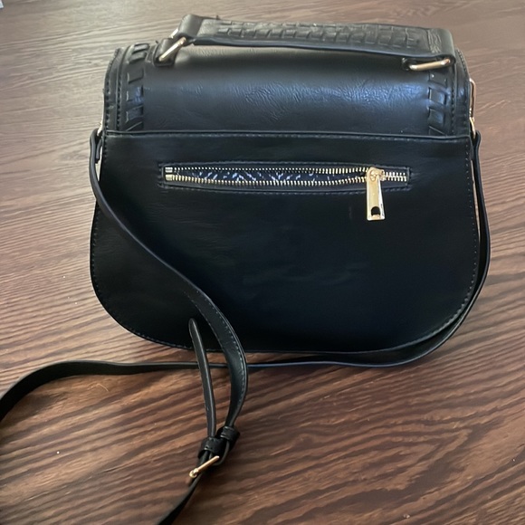 Black cross body bag medium size - Picture 3 of 3